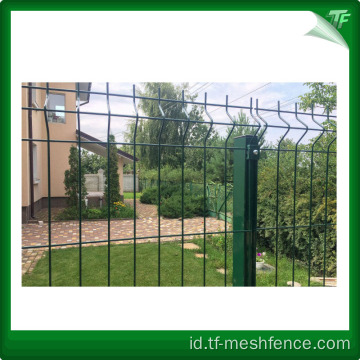 Panel pagar logam untuk kebun